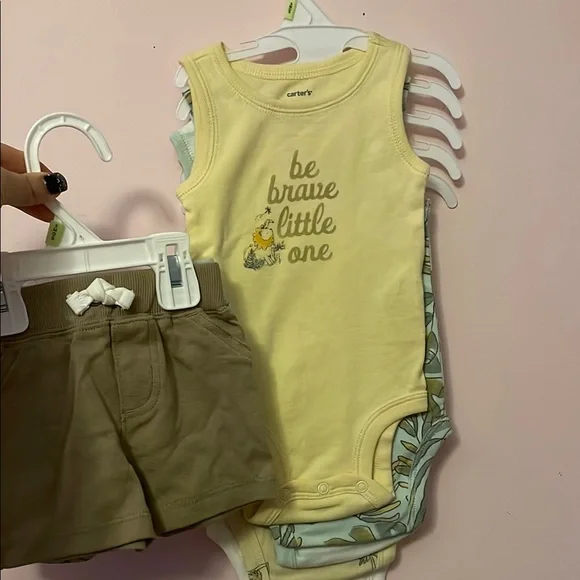 Carter's Baby Bodysuit and Shorts Set - Picture 3 of 6